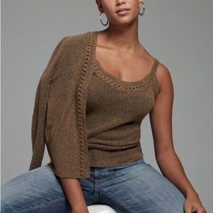 WHBM sleeveless chain tank